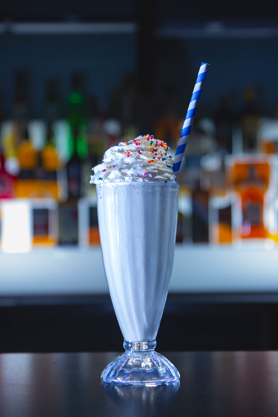 Sprinkle milkshake served at Les Trois Monkeys.
